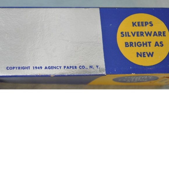 vintage 1949 no tarnish tissue paper for silver unused agency paper co staybrite - Picture 4 of 6
